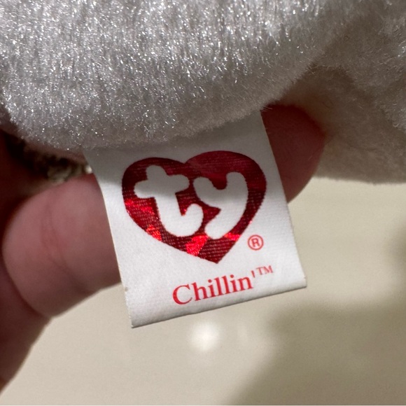 2003 Ty Beanie Baby named "Chillin'" the Snowman - Picture 5 of 6